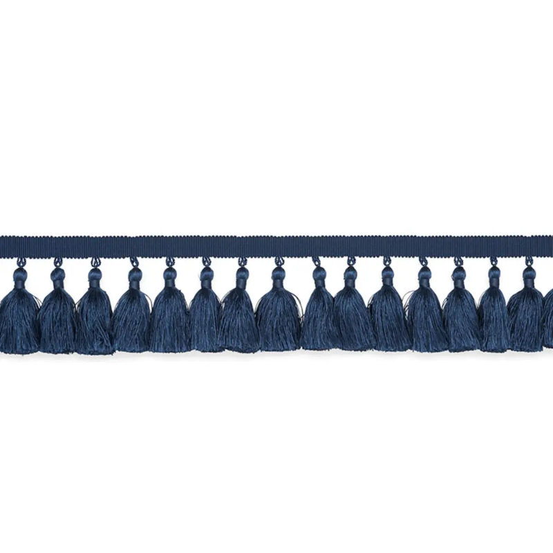 Valentin Silk Tassel, Navy