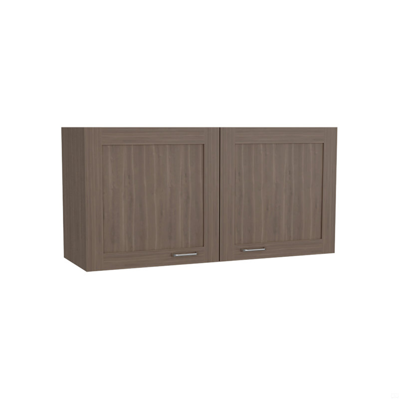 Armoire murale, 2 portes, Brun
