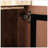 Stylish Mango Wood 2-Drawer 2-Door Cabinet With Natural Finish And Smart Storage Solutions
