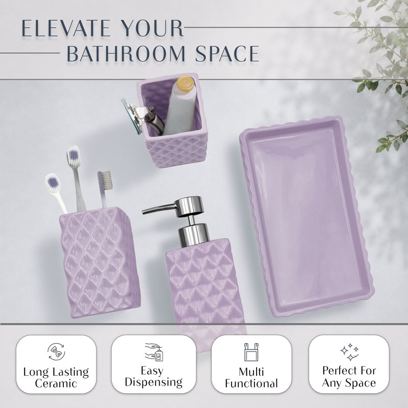 Bathroom Accessory, Purple