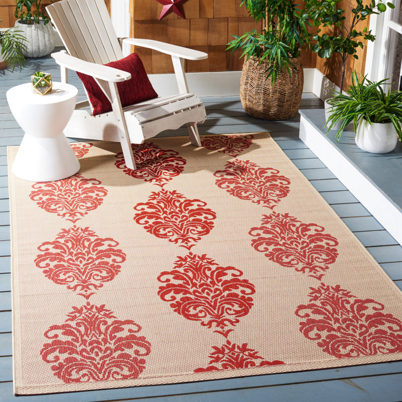 Herefordshire Performance Indoor/Outdoor Area Rug, Rectangle 5'3" x 7'7"