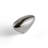 Solid Brass Double-Layer Titanium Silver Plating Knob