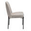 Chaise de salle à manger moderne à dossier courbé avec base en métal, chaise d'appoint rembourrée pour salle à manger, bureau à domicile-2053003720