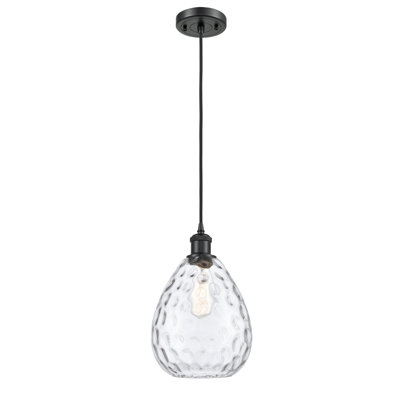 Luminaire suspendu en forme de larme à 1 lumière Jaron