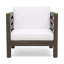 Fauteuil club en bois avec siège verrouillable avec structure stable et moderne
