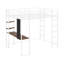 Lit mezzanine double en métal avec 2 tablettes et 1 bureau Gerasim-1685573746