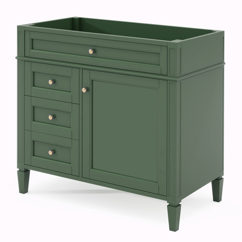 Bases de meuble-lavabo 36 po seulement, Vert