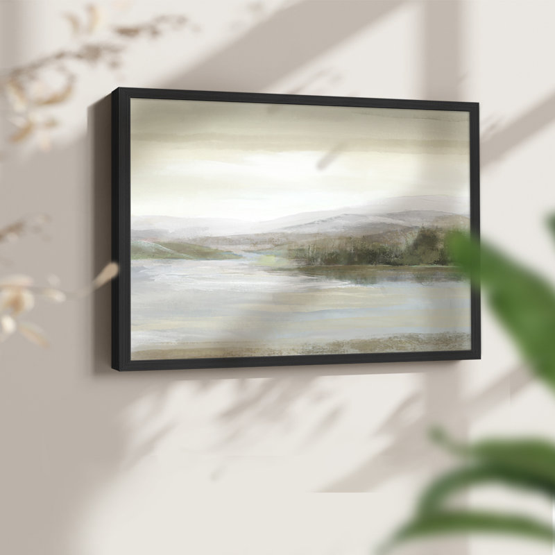 The Cove -Framed Print - Restickable, H 16 po x l 20 po, Noir, noir, noir, noir