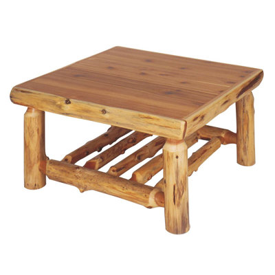 Table basse Cedar Log