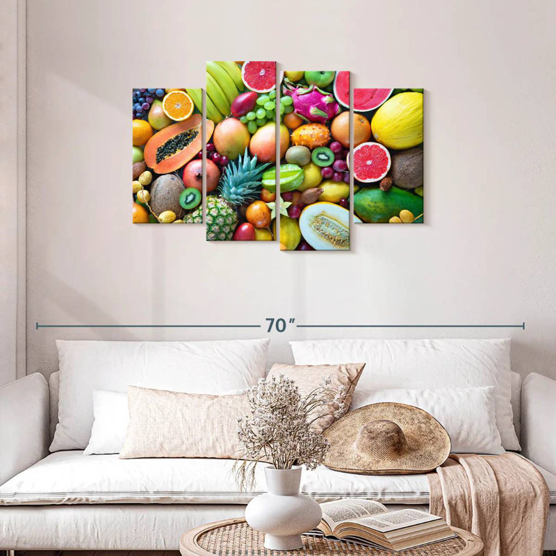 Ripe Tropical Fruits, 27" H x 43" W