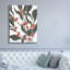  «Colorblock Berry Branch 2» par Emma Scarvey, art mural sur toile, 40 po x 54 po