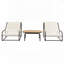 Ensemble de chaises longues d'extérieur 3 pièces-773499490