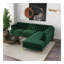 Canapé modulaire Brooke Burnt-737141529