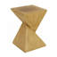 Table d'appoint géométrique Mgo, couleur nature claire