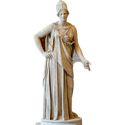 Athena carton debout