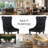 Modern High-End Velvet Dining Chairs Side Chairs (Set of 2)-922702325