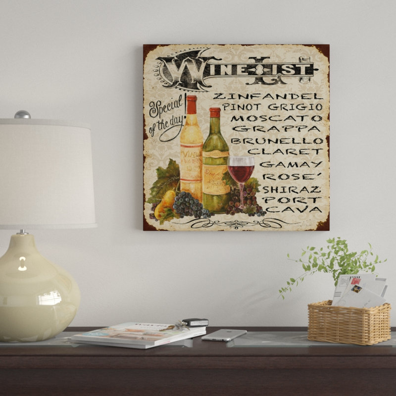« wine 3 », publicité sur toile tendue, H 14 po x l 14 po