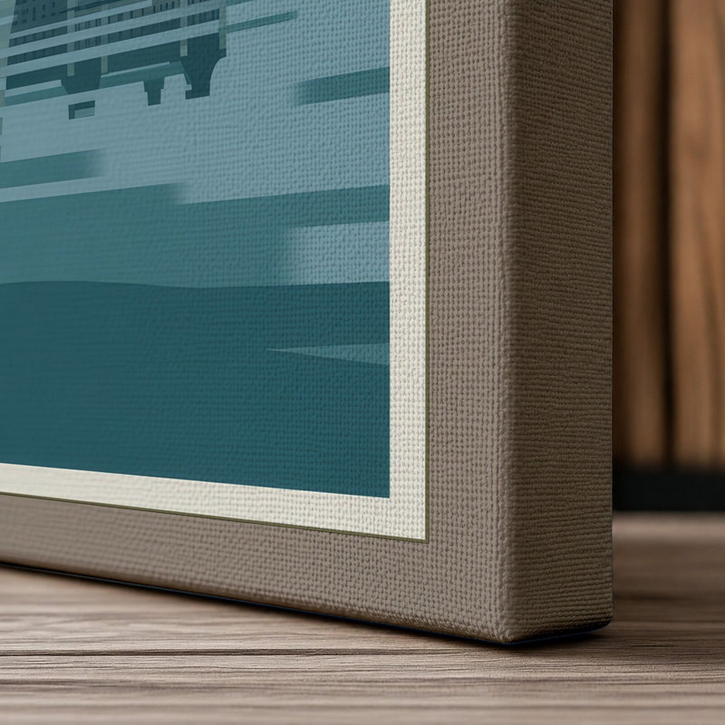Print, 30x20 - 76.2 x 50.8 cm, Taupe Border