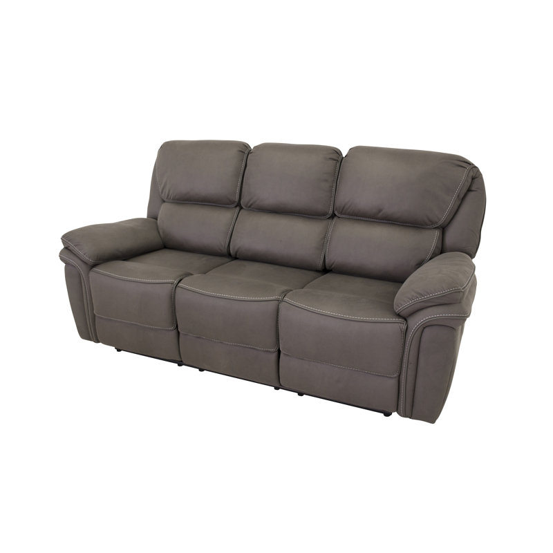 Nellis Reclining Sofa, Grey