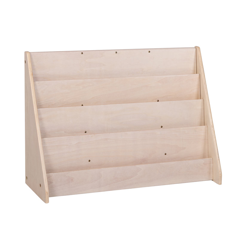 Birch 4-Shelf Scratch Resistant Kids Book Display