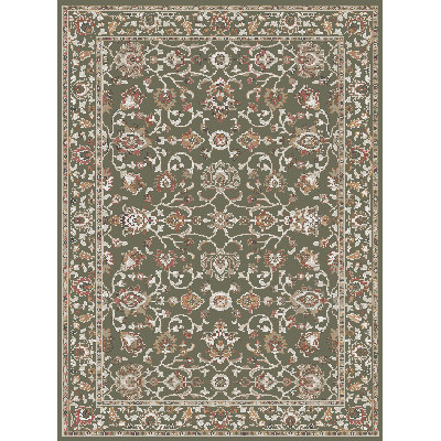 Plymouth Scarlett Sage Traditional Oriental Area Rug