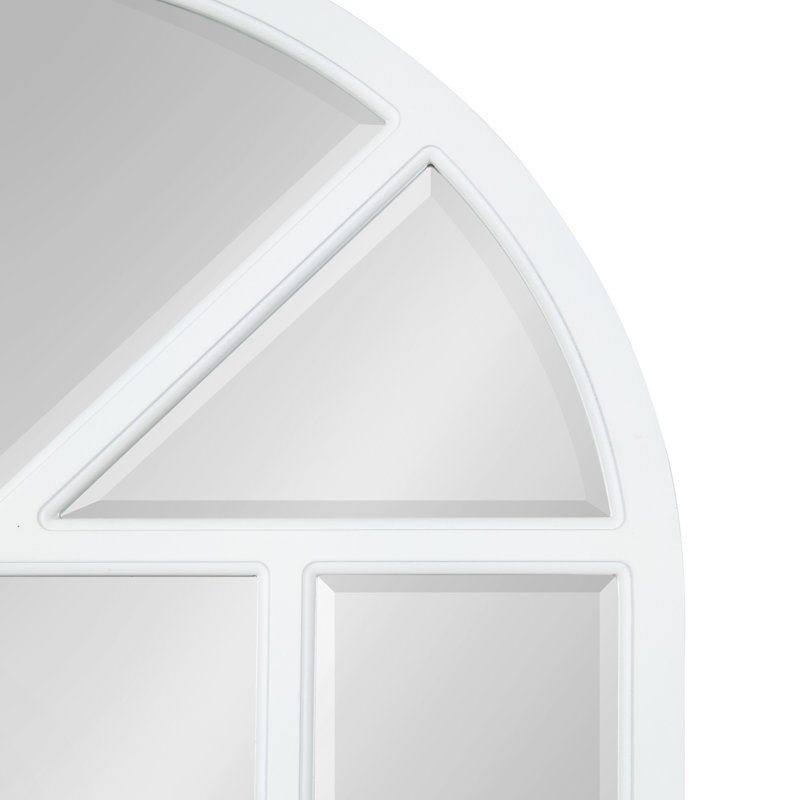 Redwood Wall Mirror, White