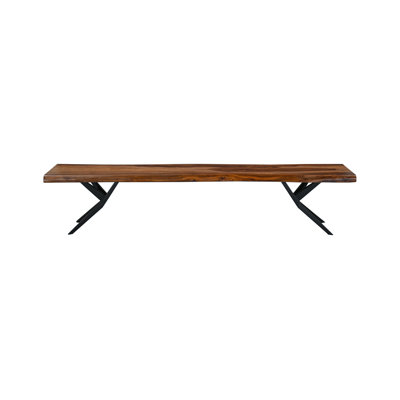 Rosewood 90" Bench in Natural Sheesham