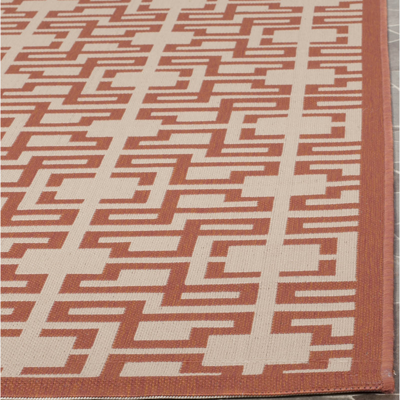 Martha Stewart Performance Geometric Rug, Rectangle 6'7" x 9'6"