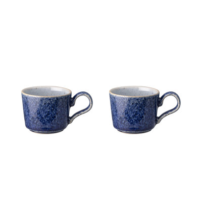 Denby Studio Blue Espresso Cups, Set of 2