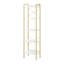 Bookcase, 5-Tier Bookshelf, Narrow Bookcase Shelving Unit for Living Room, Office, Sturdy, Bedroom, 24 x 40 x 160 cm, Industrial -1008038632