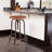 Solid Wood Round Stool, 22x22x29