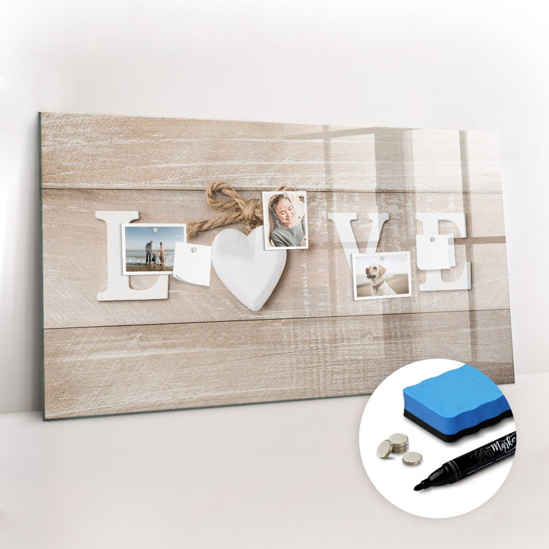 Magnetic Glass Dry Erase Board