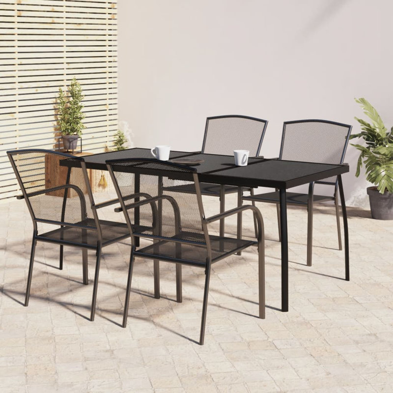 Mobilier de table d'extérieur vidaXL