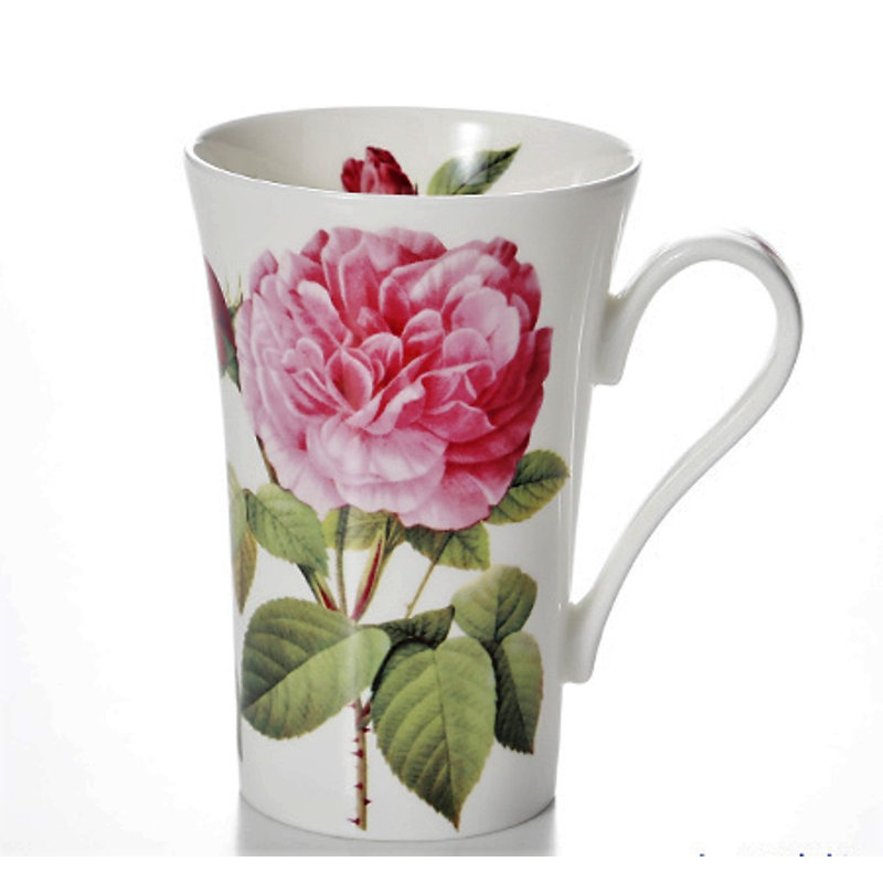 Grande tasse à café en porcelaine osseuse Susanne