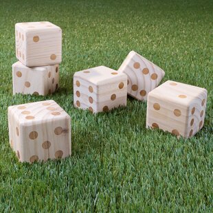 6 Large Wood Blocks That Are SANDED Smooth for Crafts or Dice, Approx 3.5 X  3.5, All Natural Wood 