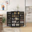 Garde-manger avec tablettes réglables, portes-368610721