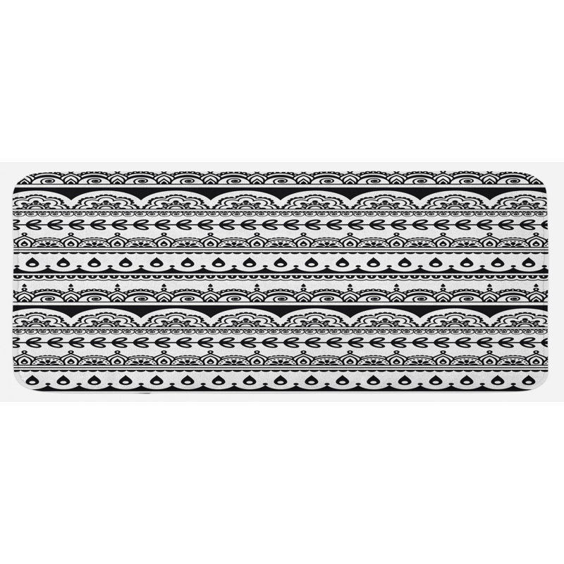 Tapis de cuisine tribal