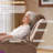 Emony 33" 360°Swivel Rocker Recliner Chair with Massage and Heat with Cup Holders, Side Pockets-529292624