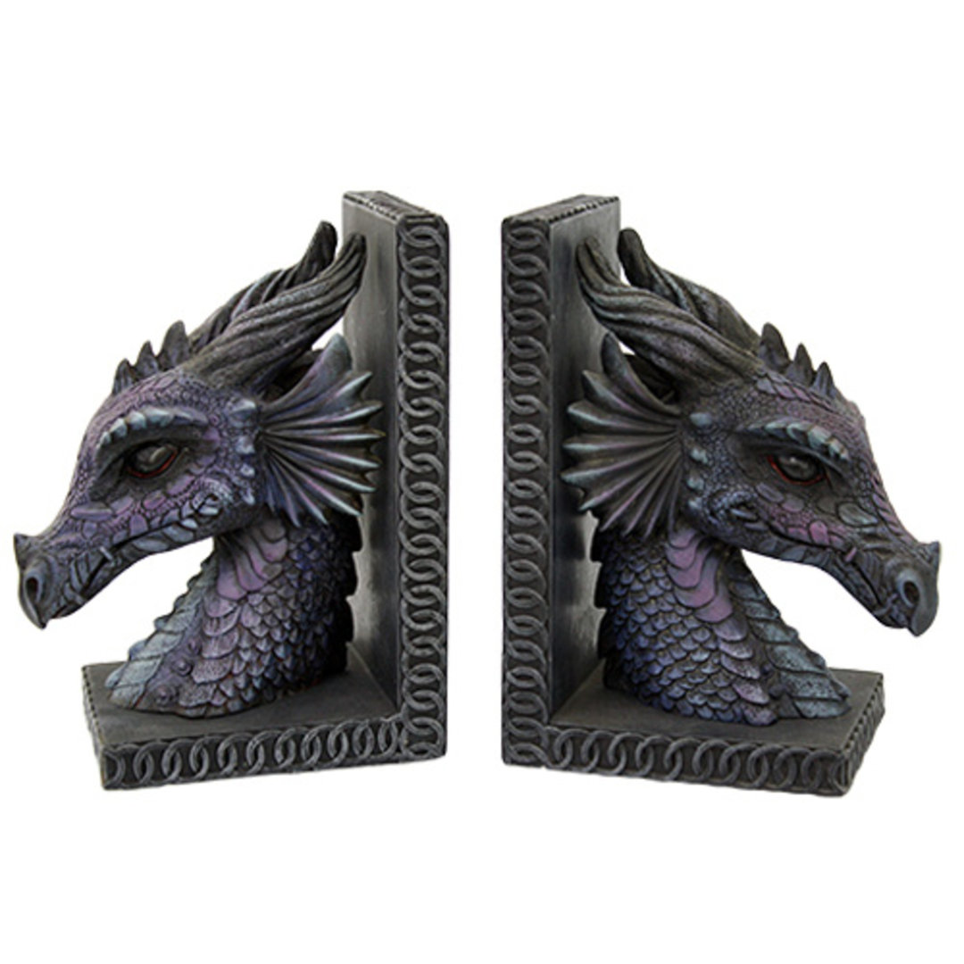Resin Non-Skid Bookends (Set of 2) Trinx