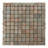 Rainbow Slate 1x1" Square Tumbled Mosaic Tile