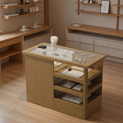 Contemporary Boutique Display case for Apparel Accessories and Retail Merchandising