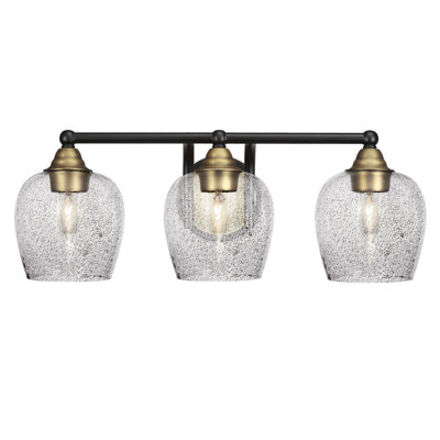 Barre d'éclairage de salle de bain 3 lumières Michell
