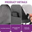 Balconera Double-Decker Dog Stroller, Pet Buggy, Capacity Up To 30Kg, Foldable Dog Carrier With Mesh Windows-123140131