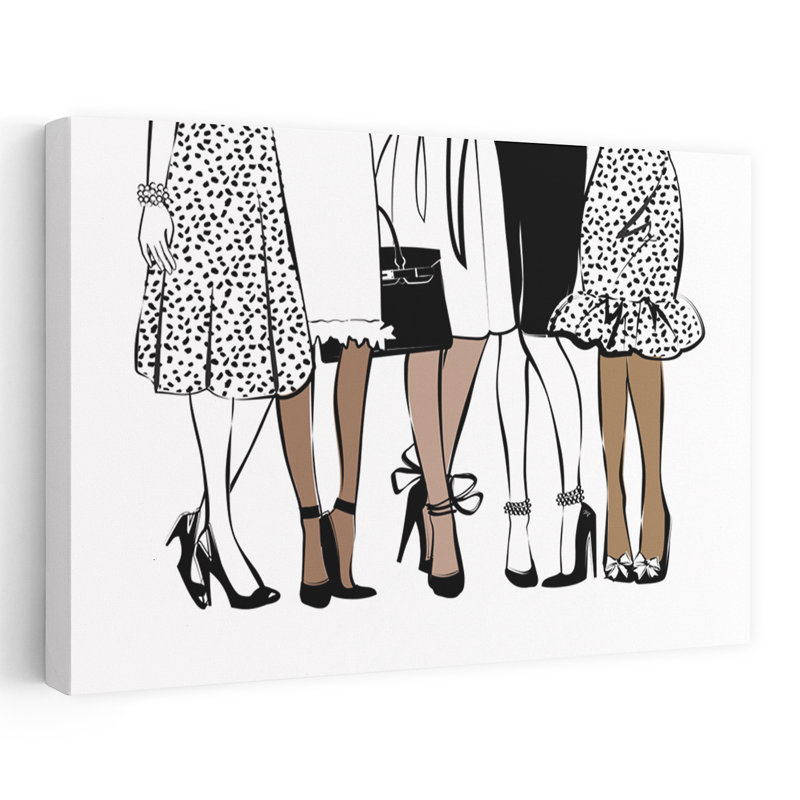 Impression sur toile de style contemporain contemporain, H 32 po x l 48 po