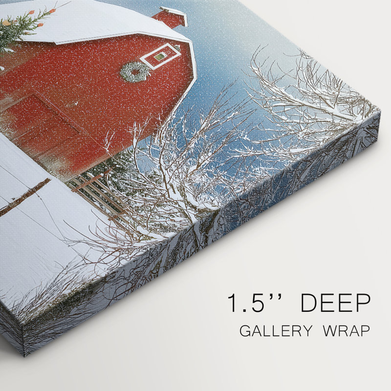 Silver Fir Promise-Premium Gallery Wrapped Canvas, 12" H x 18" W