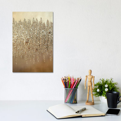 Silver Shimmer I by Amber Lamoreaux - Painting on Canvas