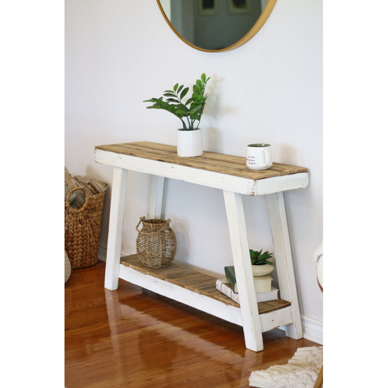 Altamease 46'' Solid Wood Console Table