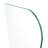 Solaris 38 in. x 78 in. Fully Frameless Radius Single Fixed Shower Panel-52370830