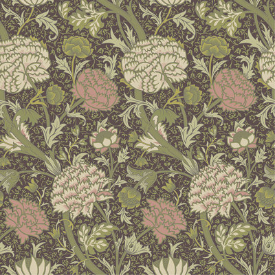 Cray Floral Wallpaper Roll