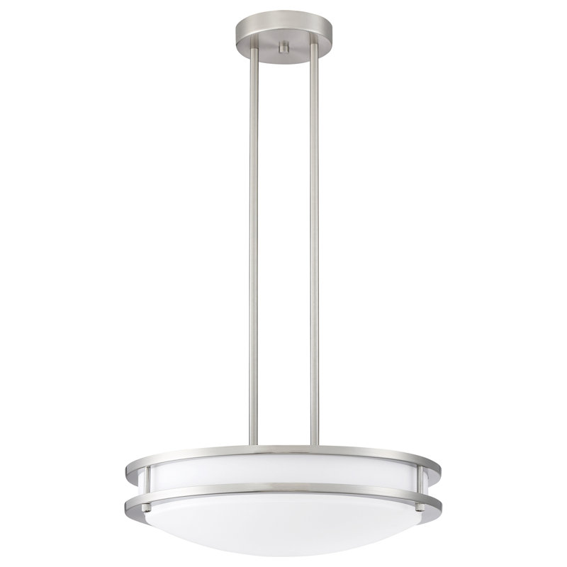 Capra 1 - Light LED Single Pendant, Brushed Steel